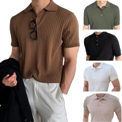 Men's Old Money Polo T Shirt